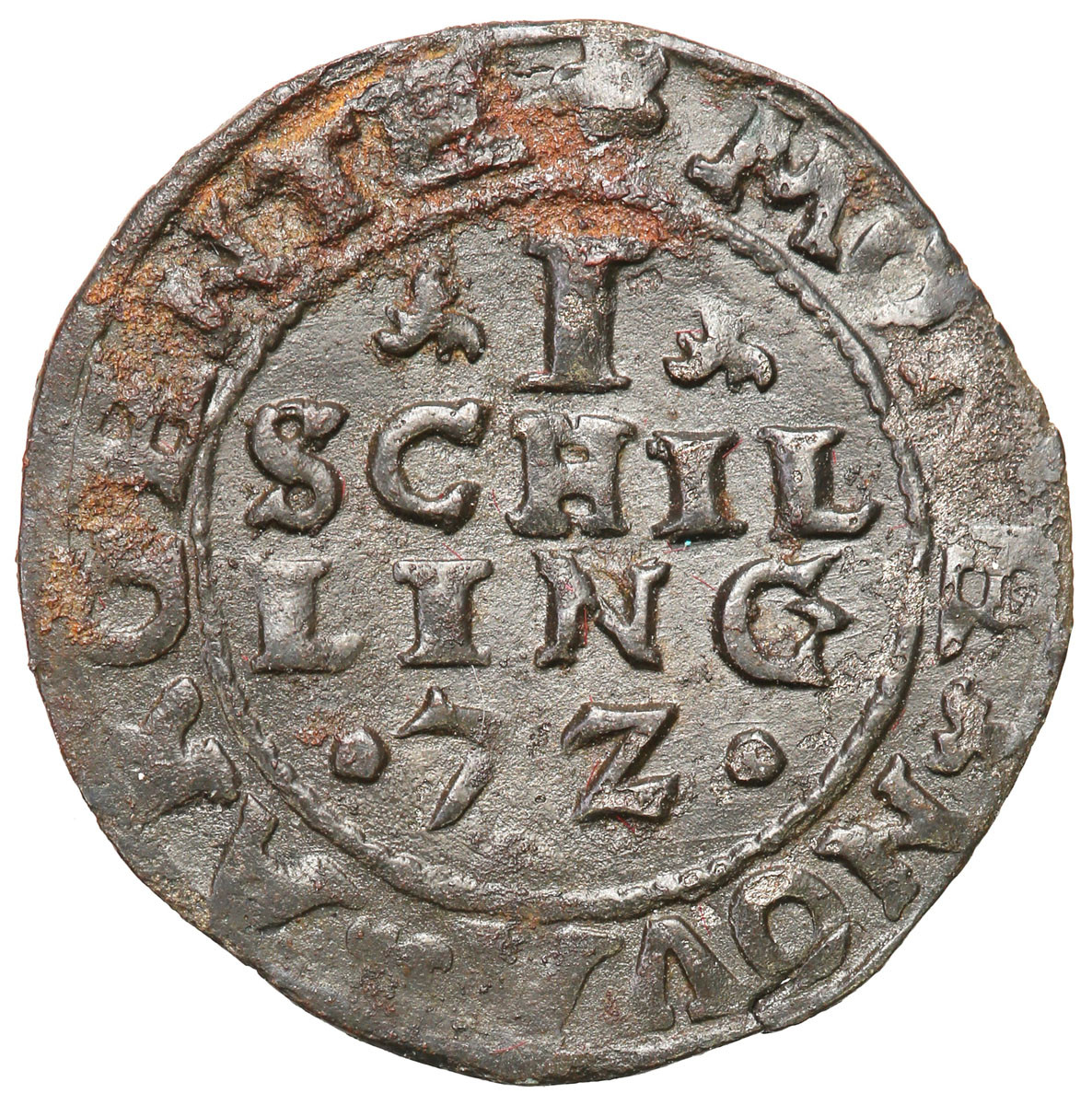 Inflanty, Jan Hieronim Chodkiewicz (1572-1573). Szeląg 1572, Dahlen